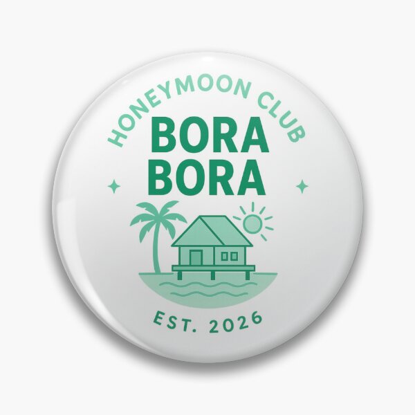 Item preview, Honeymoon Club Bora Bora EST. 2026 – Romantic Lagoon Escape Design Inspired by Island Luxury designed and sold by Memorph.