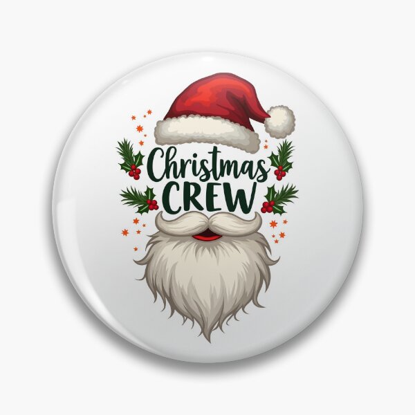 Item preview, Santa Hat and Beard Christmas Crew Design designed and sold by CharlieDesings.
