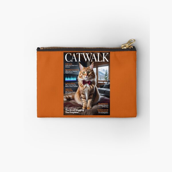 Item preview, CATWALK — The Art of Hogging The Fireplace— The Ultimate Guide to Maine Coon Attitude designed and sold by FrancophileFun.