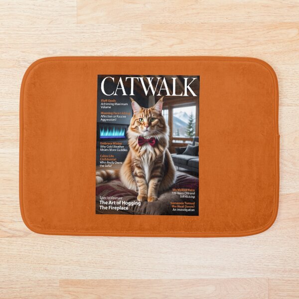 Artikelvorschau, CATWALK – Die Kunst, den Kamin für sich zu beanspruchen – Der ultimative Leitfaden zum Maine-Coon-Verhalten entworfen und verkauft von FrancophileFun.
