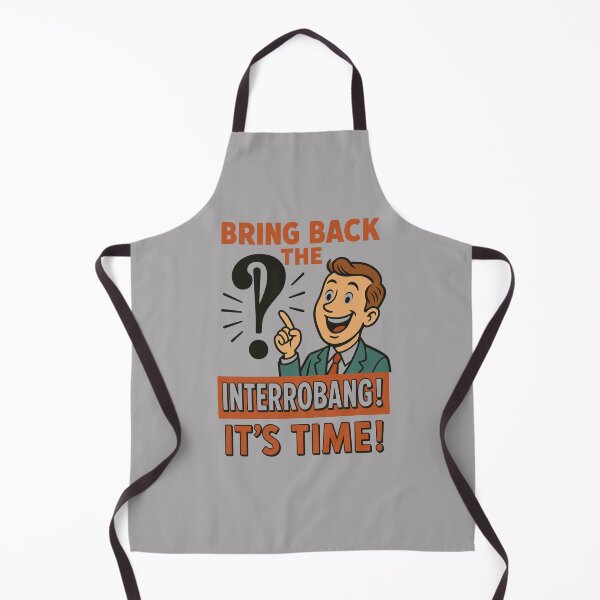 Item preview, Interrobang – Typography & Language Nerd Punctuation Design designed and sold by RollFuzzy.