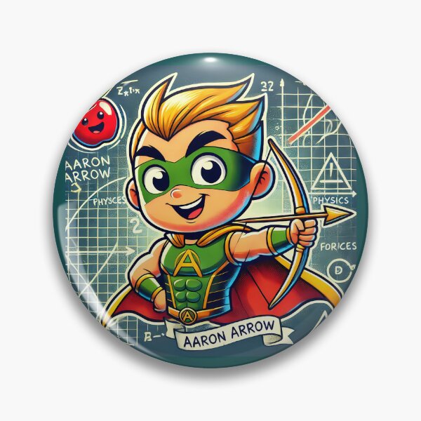 Item preview, Aaron Arrow – Physics Arrow of Time Concept Wordplay Design designed and sold by RollFuzzy.