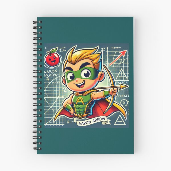 Item preview, Aaron Arrow – Physics Arrow of Time Concept Wordplay Design designed and sold by RollFuzzy.
