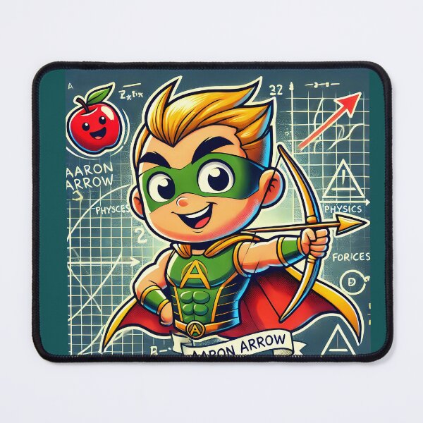 Item preview, Aaron Arrow – Physics Arrow of Time Concept Wordplay Design designed and sold by RollFuzzy.