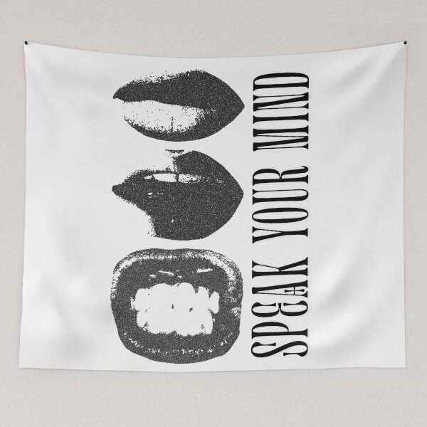 Item preview, 'Speak Your Mind' Grunge Design designed and sold by CelestialEmber.