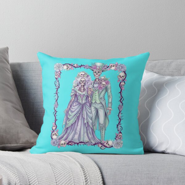 Item preview, Elegant Gothic Skeleton Couple in Love designed and sold by JoysByTanja.