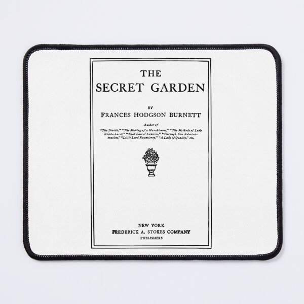Item preview, 'The secret Garden' by Frances Hodgson Burnett cover designed and sold by Filologica.