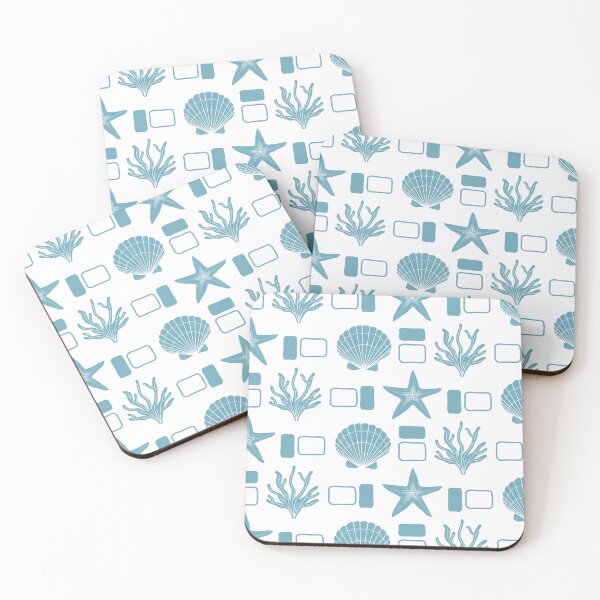 Item preview, Cool Blue Beach Pattern designed and sold by amnelson05.