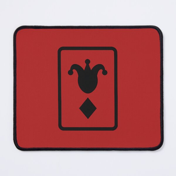 Item preview, Joker Playing Card – Minimalist Villain Symbol designed and sold by athyabm.