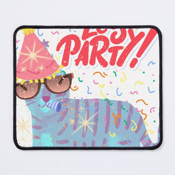Item preview, Let’s Party - Cute Party Cat Celebration Design designed and sold by Extremeallie.