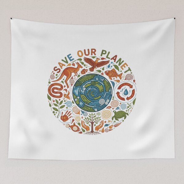 Item preview, SAVE OUR PLANET designed and sold by likbatonboot.
