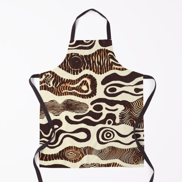 Item preview, Earthbound Stripes - Mudcloth Animal Lines in Brown and Cream designed and sold by trajeado14.