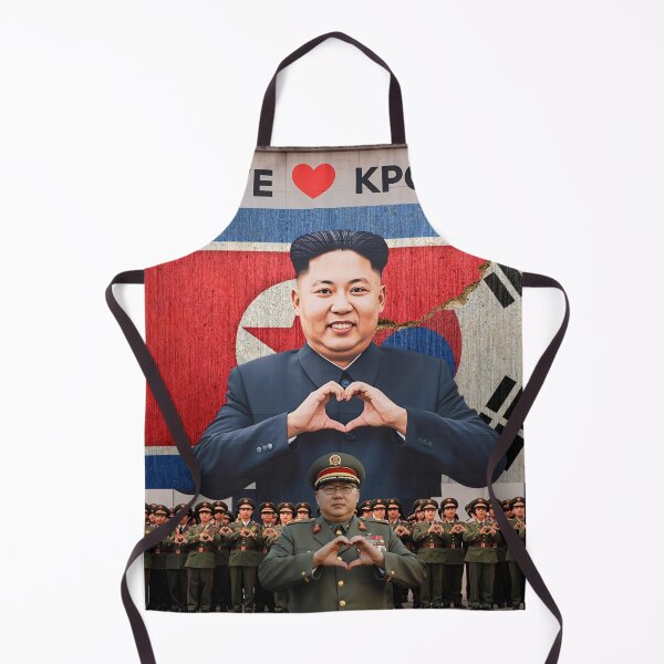 Item preview, #North Korea "WE LOVE KPOP" Funny shirt design hilarious Tshirt design, N8 Gants Designs designed and sold by The Far Far North.