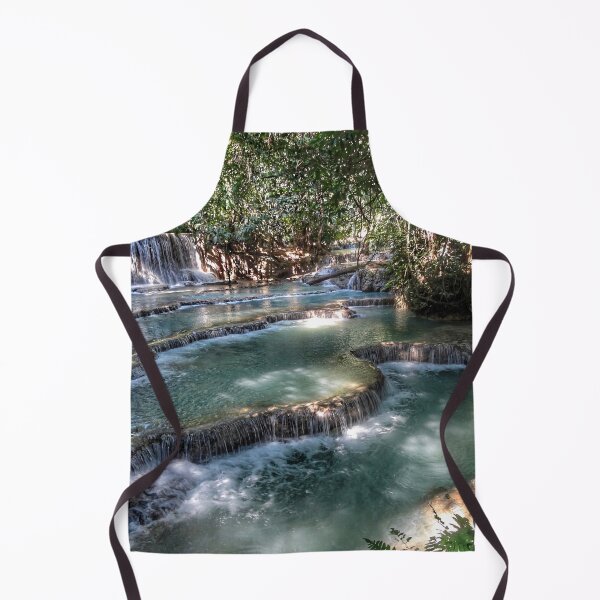 Item preview, Kuang Si Waterfalls, Laos — Terraced Pools designed and sold by Fourpointstudio.