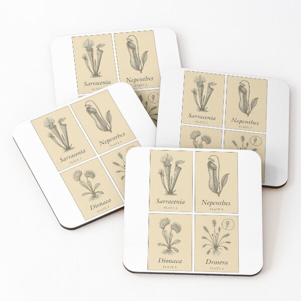 Item preview, Carnivorous Plant Collector’s Set (4 Mini Plates) designed and sold by EnR-designs.