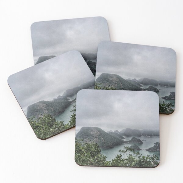 Item preview, Misty Karst Islands of Ha Long Bay, Vietnam designed and sold by Fourpointstudio.
