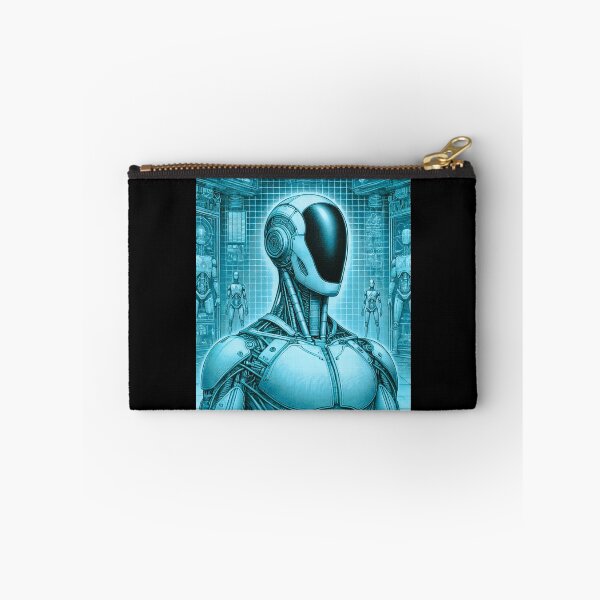 Item preview, humanoid robot art designed and sold by TEEJAMBOREE.