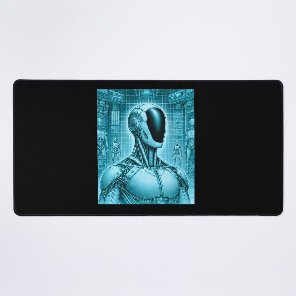 Item preview, humanoid robot art designed and sold by TEEJAMBOREE.