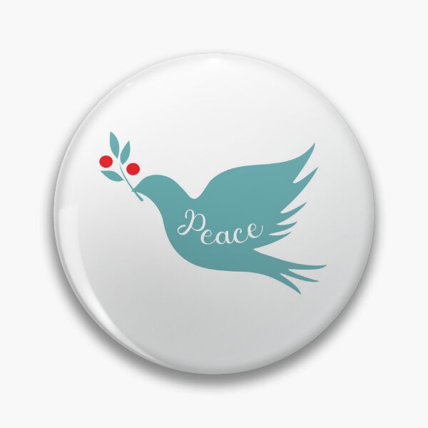 Item preview, Dove with a Holly Branch designed and sold by MagnoliaLake.