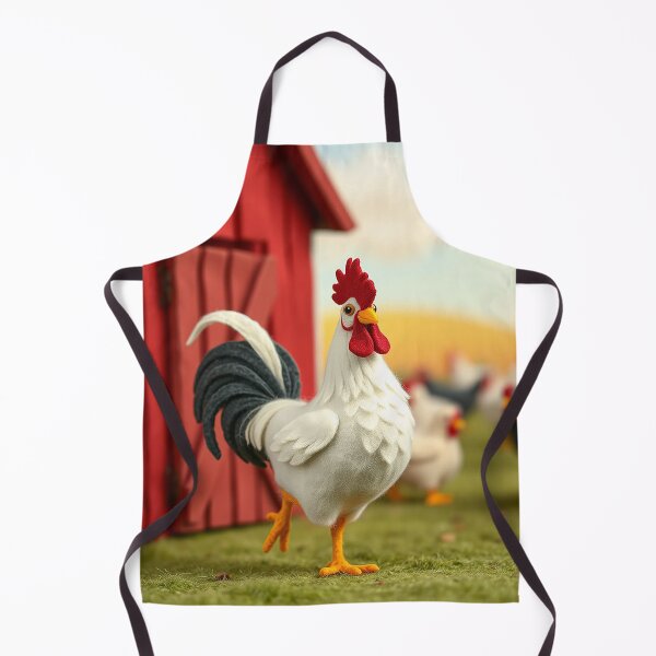 Item preview, Felted Friends Barnyard and Beyond White Rooster designed and sold by CuddleFish Creations.