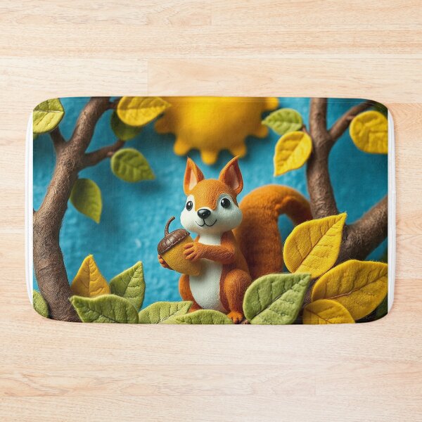 Item preview, Felted Friends Nutty Little Squirrel designed and sold by CuddleFish Creations.