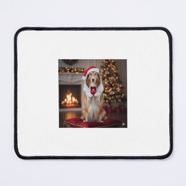 Item preview, Christmas marriage proposal with a collie designed and sold by denato123.