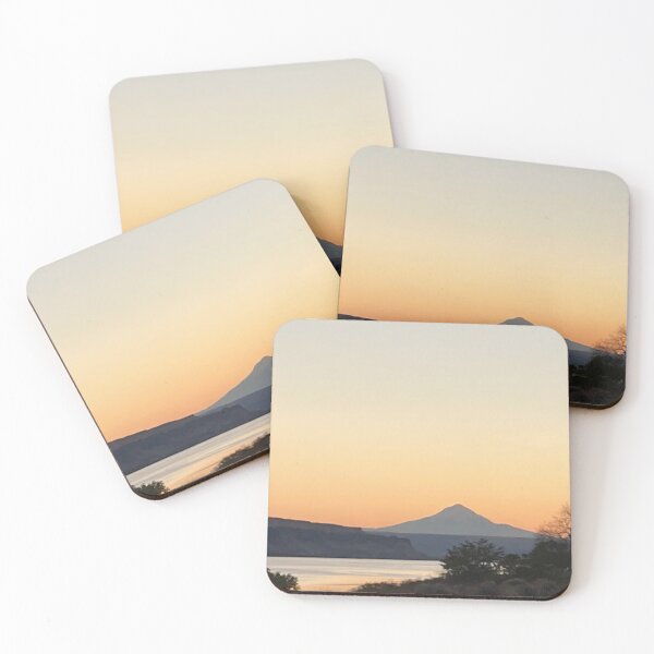 Item preview, Mt. Hood Glow Over the Columbia designed and sold by 3 Square Hollow Trading Post.