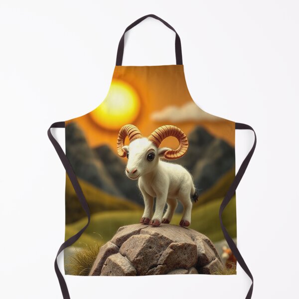 Item preview, Felted Friends Southwest Wanderers BigHorn Sheep designed and sold by CuddleFish Creations.