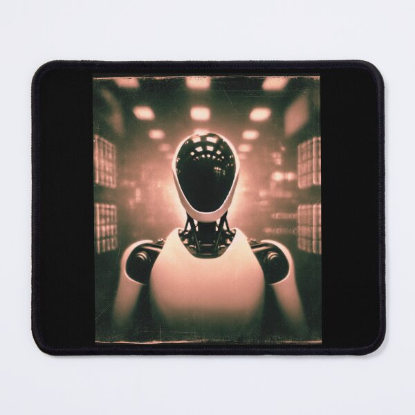 Item preview, humanoid robot art designed and sold by TEEJAMBOREE.
