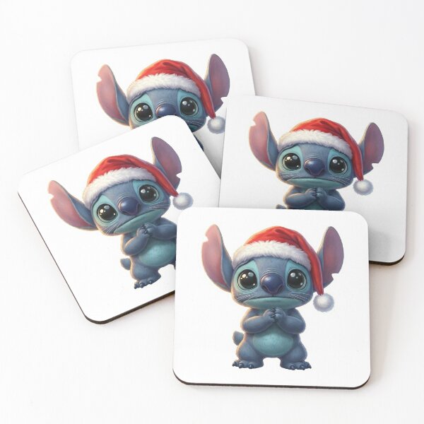 Item preview, Cute Stitch Santa Holiday Sticker Design designed and sold by Innova_Creations.