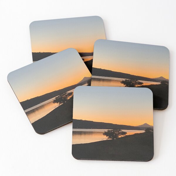 Item preview, Columbia River Sunset With Mt. Hood Silhouette designed and sold by 3 Square Hollow Trading Post.