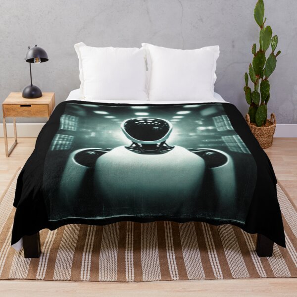 Item preview, humanoid robot art designed and sold by TEEJAMBOREE.