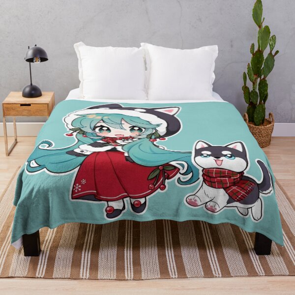 Item preview, Hatsune Miku neko Kawaii Merry Christmas designed and sold by loveiscosmic.