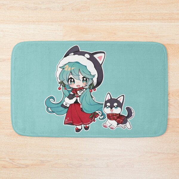 Item preview, Hatsune Miku neko Kawaii Merry Christmas  designed and sold by loveiscosmic.