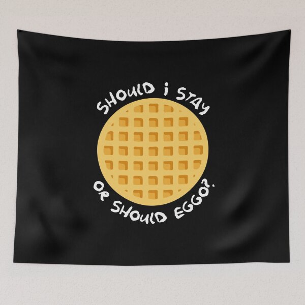 Item preview, Should I Stay Or Should Eggo  designed and sold by georgiareed.