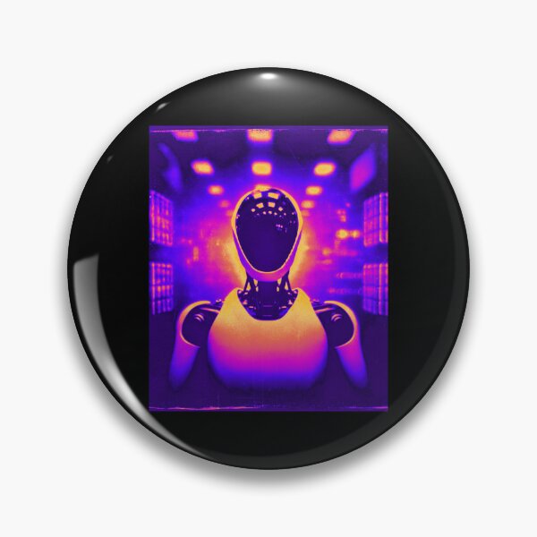 Item preview, humanoid robot art designed and sold by TEEJAMBOREE.
