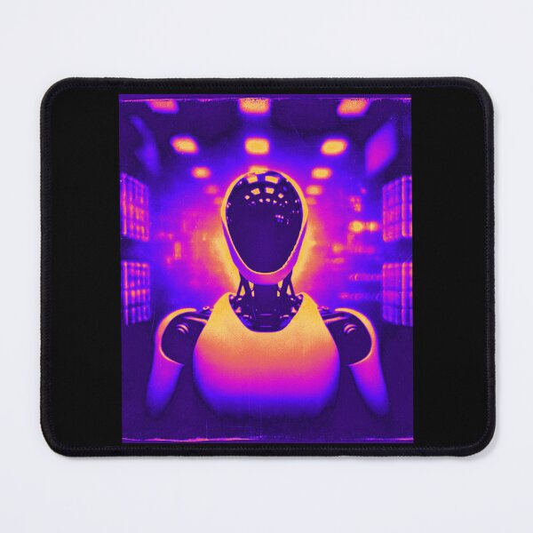 Item preview, humanoid robot art designed and sold by TEEJAMBOREE.