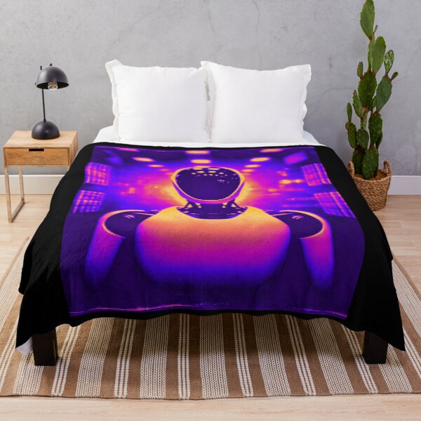 Item preview, humanoid robot art designed and sold by TEEJAMBOREE.