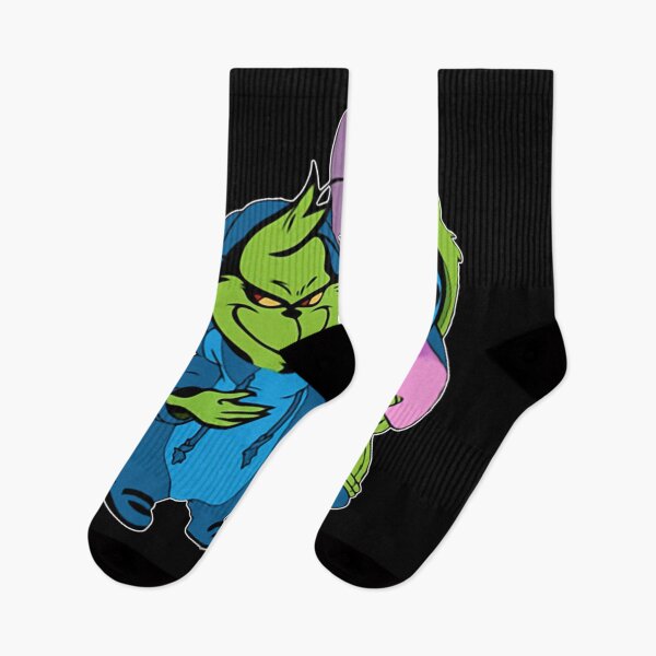Item preview, Grinch And Cute Blue Alien Best Friends designed and sold by Anaya Jovani.