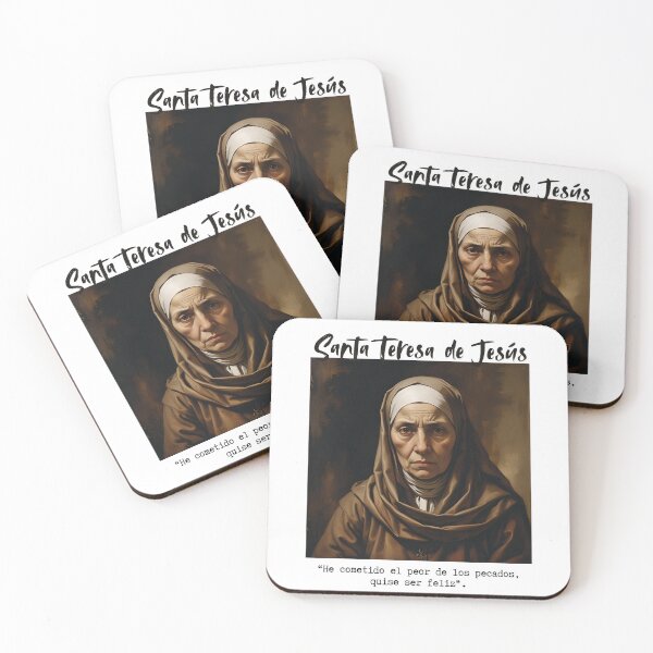 Item preview, Words of Saint Teresa of Jesus designed and sold by Filologica.