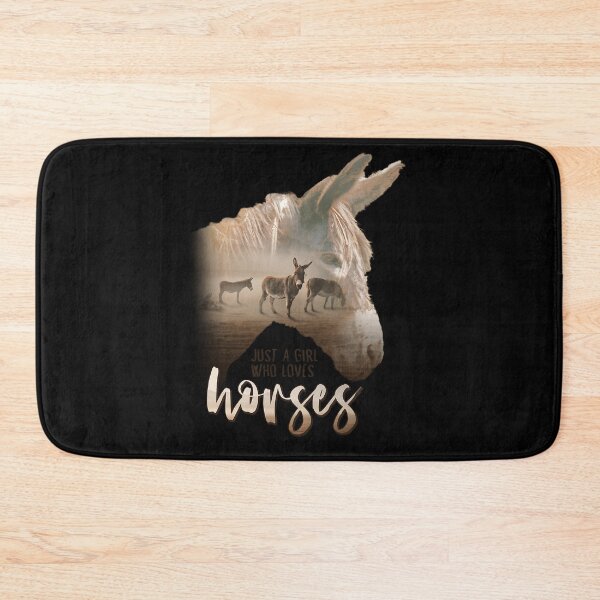Item preview, Donkey Just A Girl That Loves Horses Parody designed and sold by IsaGomes12.