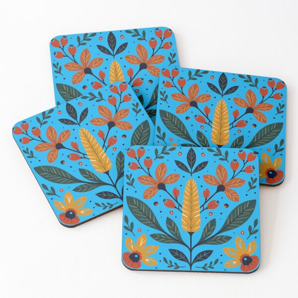 Item preview, Australian Banksia Folk Art Botanical Illustration designed and sold by TroyTheTerrific.