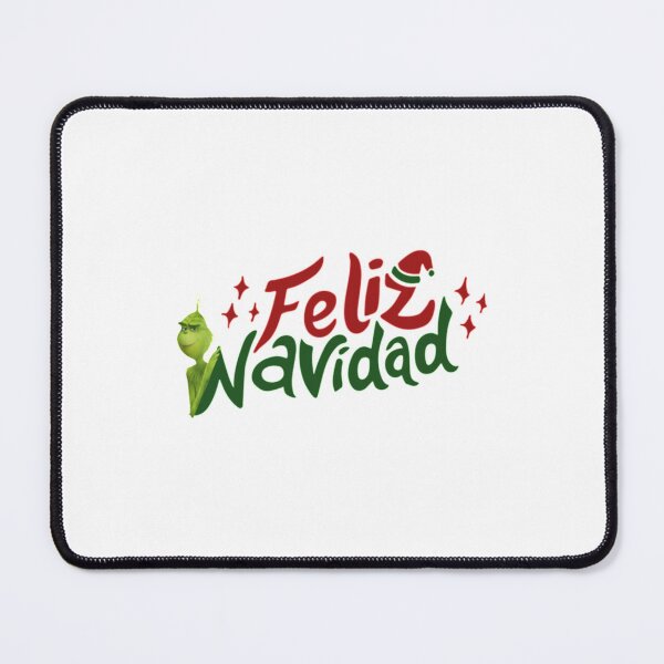 Item preview, Grinch Feliz Navidad Spanish Christmas Typography designed and sold by Anaya Jovani.