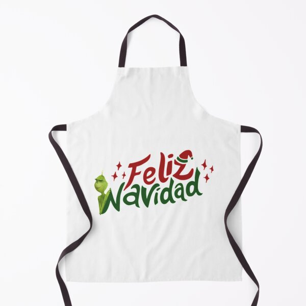 Item preview, Grinch Feliz Navidad Spanish Christmas Typography designed and sold by Anaya Jovani.
