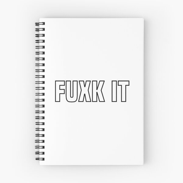 Item preview, Fuxk It, Outline Bold designed and sold by Memes N Lore .
