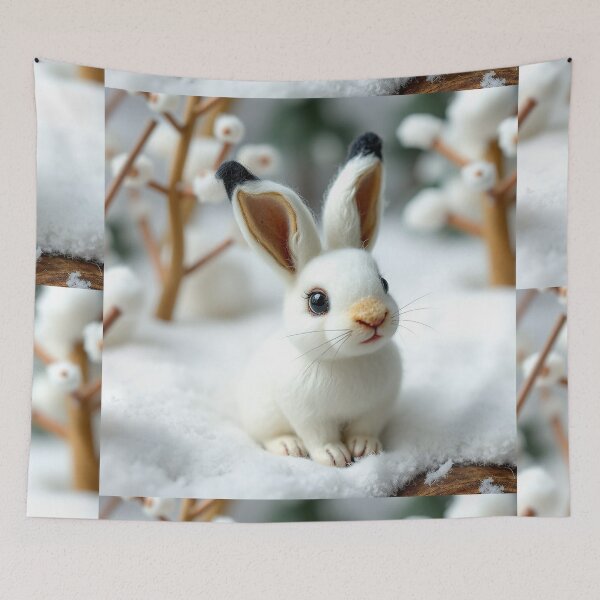 Item preview, Felted Friends Bountiful Bunny 4 designed and sold by CuddleFish Creations.