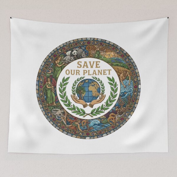 Item preview, SAVE OUR PLANET designed and sold by likbatonboot.