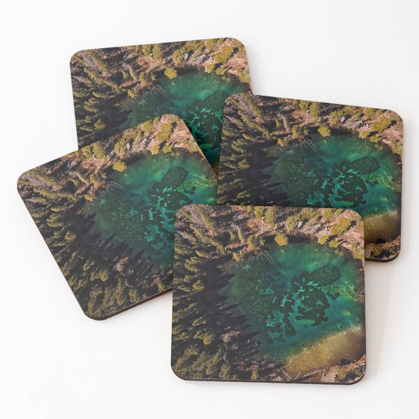 Item preview, Grassi Lakes From Above, Canmore Alberta designed and sold by Fourpointstudio.