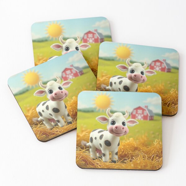 Item preview, Felted Friends Barnyard and Beyond Bessy Cow designed and sold by CuddleFish Creations.