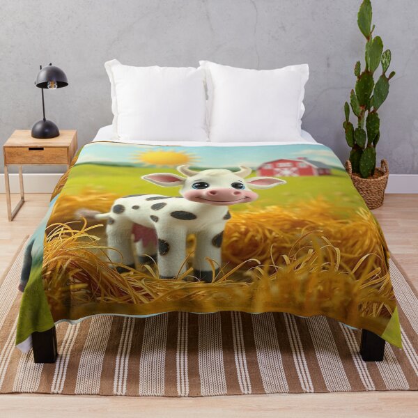 Item preview, Felted Friends Barnyard and Beyond Bessy Cow designed and sold by CuddleFish Creations.